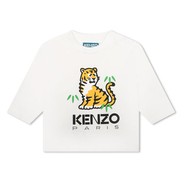 Playera KENZO blanca para bebés